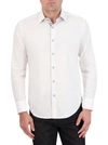 Robert Graham Wayfarer Long Sleeve Button Down Shirt In White