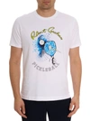 Robert Graham Pickleball Slap Short Sleeve T-shirt Tall In White