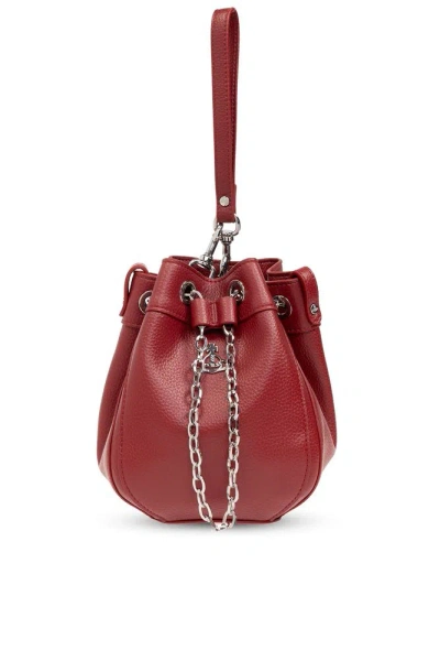 Vivienne Westwood Orb-motif Bucket Bag In Red