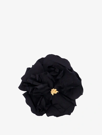 Dolce & Gabbana Brooch In Black