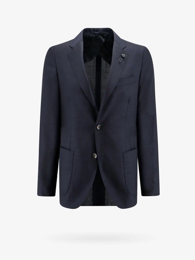 Lardini Jacket In Blue