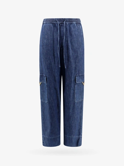 Valentino Woman Jeans Woman Blue Jeans