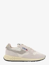 Autry Reelwind Sneakers In Gray With Suede In White