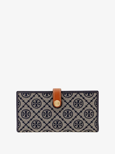 Tory Burch Wallet In Blue