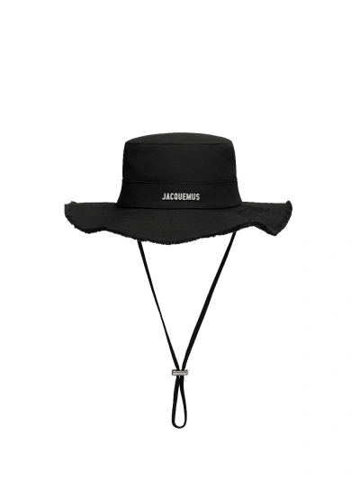 Jacquemus Le Bob Bucket Hat In Black