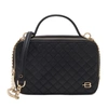 BALDININI TREND BLACK LEATHER DI CALFSKIN HANDBAG