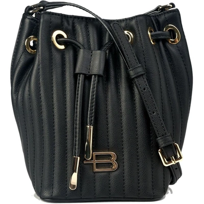 Baldinini Trend Leather Di Calfskin Crossbody Women's Bag In Black