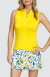 Tail Emery Top In Tuscan Sun In Orange