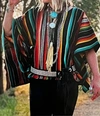 Silverado Riley Poncho Top In Multi In Multi