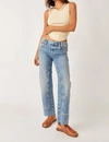 FREE PEOPLE RISK TAKER HIGH RISE STRAIGHT IN MANTRA