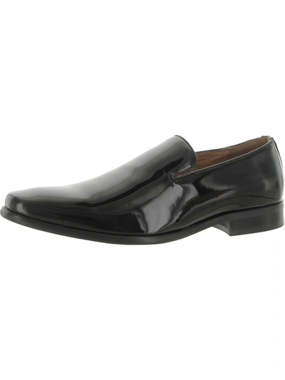 Florsheim Postino Mens Patent Leather Slip-on Loafers In Black