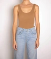 The Range Modal Jersey No Bra Club Tank In Tanlines In Multi