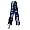 AHDORNED WOMEN'S PICKLEBALL DINK RESPONSIBLY BAG STRAP IN NAVY