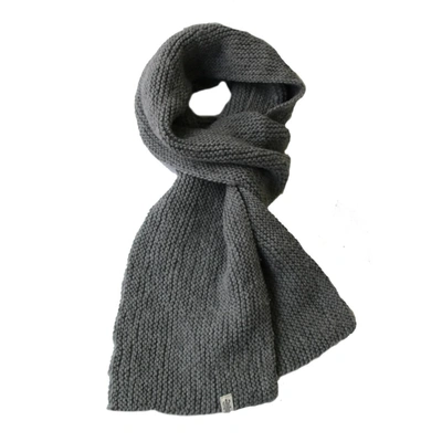 Nirvanna Designs Roam Scarf In Ash In Grey