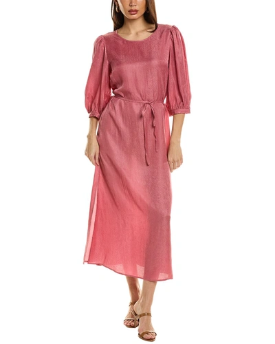 Auguste Hailey Midi Dress In Pink