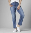 Jag Reese Vintage Straight Jean In Aged Indigo In Multi