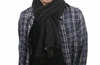 Nirvanna Designs Air Wrap Scarf In Charcoal In Pink