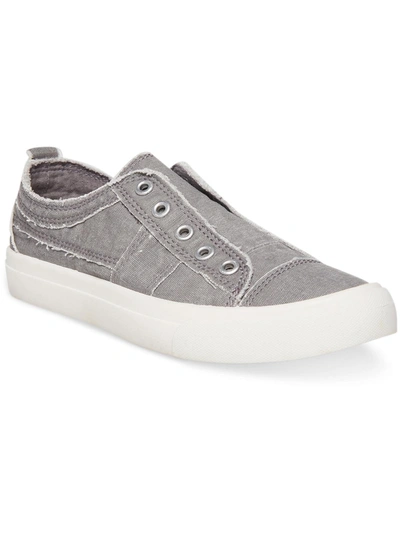 Madden Girl Lillyy Womens Slip On Low Top Slip-on Sneakers In Grey