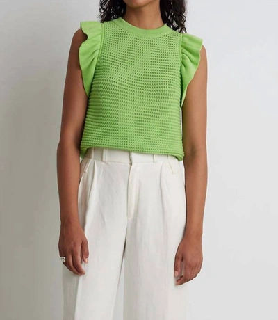 Eleven Six Viola Tank In Lime In Green