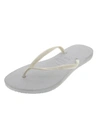 HAVAIANAS WOMENS TEXTURED FLIP-FLOPS