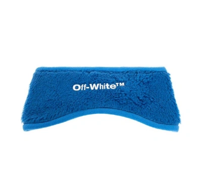 Off-white Bounce Logo Headband In Blue