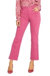 Nydj High Waist Ankle Relaxed Straight Leg Jeans In Turning Pink
