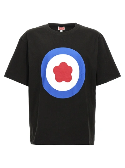 Kenzo T-shirt Oversize Target Homme Noir
