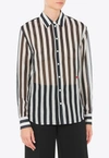 MOSCHINO ARCHIVE STRIPES LONG-SLEEVED SHIRT