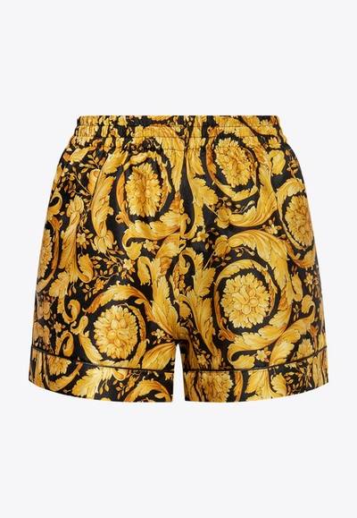 VERSACE BAROCCO PAJAMA SHORTS