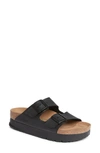 BIRKENSTOCK ARIZONA PLATFORM SLIDE SANDAL