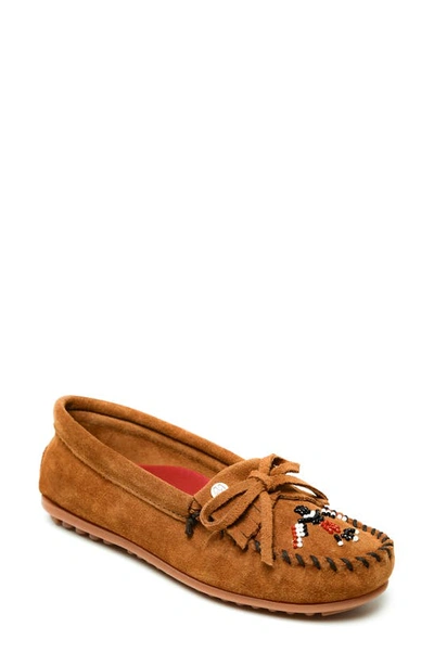 MINNETONKA X LUCIE SKJEFTE THUNDERBIRD 'ANIMIKII' SLIPPER