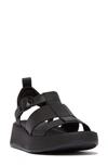 FITFLOP FITFLOP F-MODE ANKLE STRAP PLATFORM FISHERMAN SANDAL