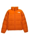 The North Face 1992 Nuptse Logo-embroidered Quilted Ripstop Recycled-down Jacket In Orange