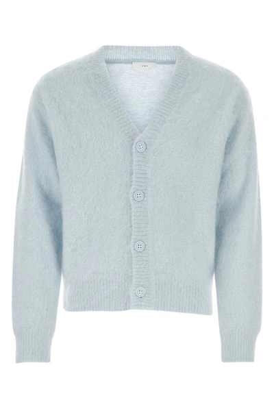 1989 Studio Pastel Light Blue Mohair Blend Cardigan