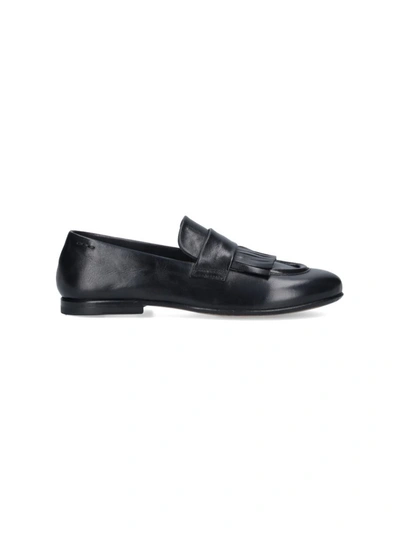 Alexander Hotto Loafers In Black  