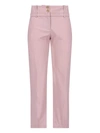 Eudon Choi Straight Trousers In Pink