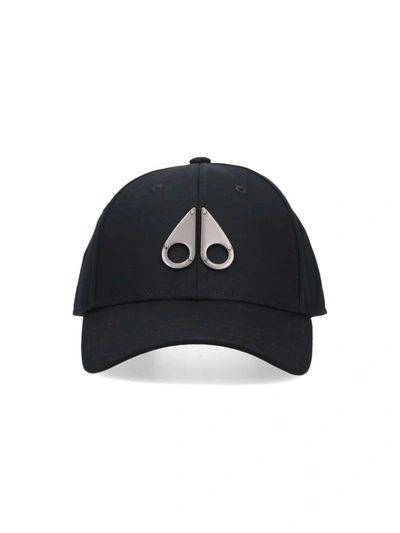 Moose Knuckles Hats In Black