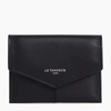 LE TANNEUR CHARLOTTE SMOOTH LEATHER FLAP CARD HOLDER
