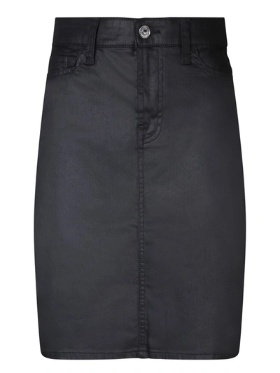 7 For All Mankind Easy Pencil Skirt In Rabbit Hole