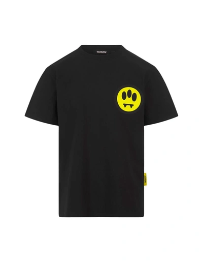 Barrow Black T-shirt With Lettering Logo