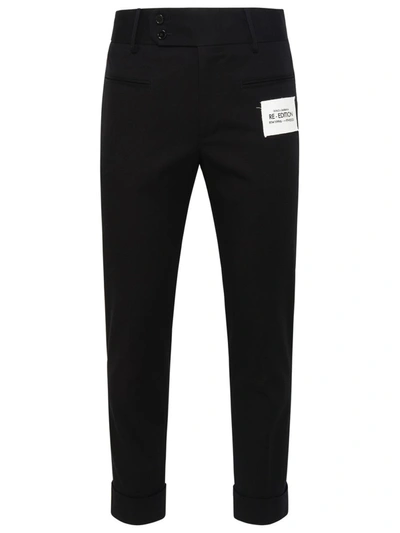 Dolce & Gabbana Trousers In Black