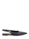 Vagabond Hermine Slingback Flats In Black