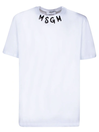 Msgm T-shirts In White