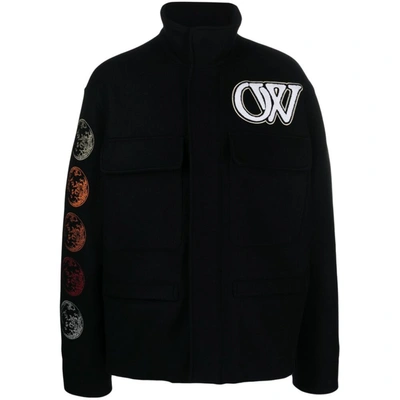 Off-white Off White Coats In Black