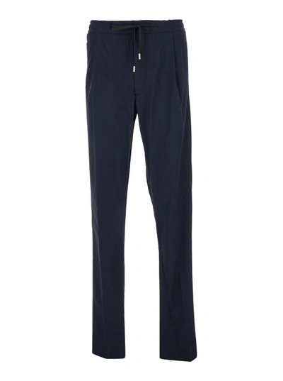 Lardini Pantalone Uomo Easy Wear Drop Reg In Blu