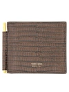 TOM FORD TOM FORD T LINE WALLET WITH MONEY CLIP