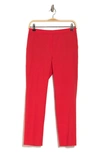 Theory Treeca Linen Blend Pull-on Pants In Grenadine