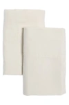 Ienjoy Home Set Of 2 300 Thread Count Sateen Pillowcases In Ivory
