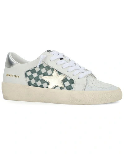 Vintage Havana Nicollette 2 Leather & Haircalf Sneaker In White