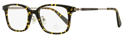 Moncler Men's Alternative Fit Eyeglasses Ml5160d 052 Havana 51mm In Multi